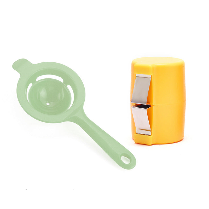 Manufacturer's spot egg shell opener portable kitchen mini egg opener anti-crumb egg beater sheller