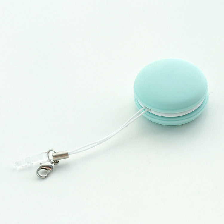 Macaron mobile phone screen wipe clean glasses wipe camera lens wipe deerskin cloth cleaning tool pendant