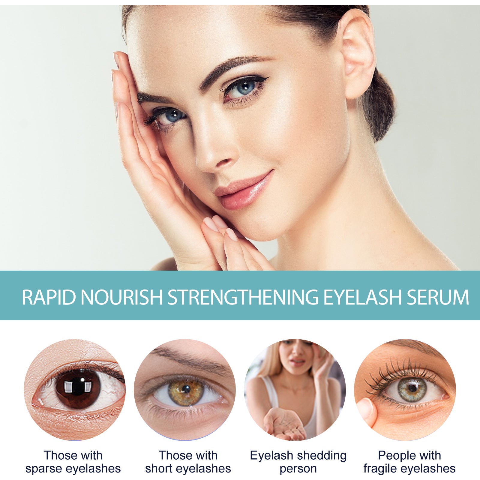 West&Month Mascara, Thick, Curly, Black, Slender, Natural, Mild and Not Easy to Smudge Mascara