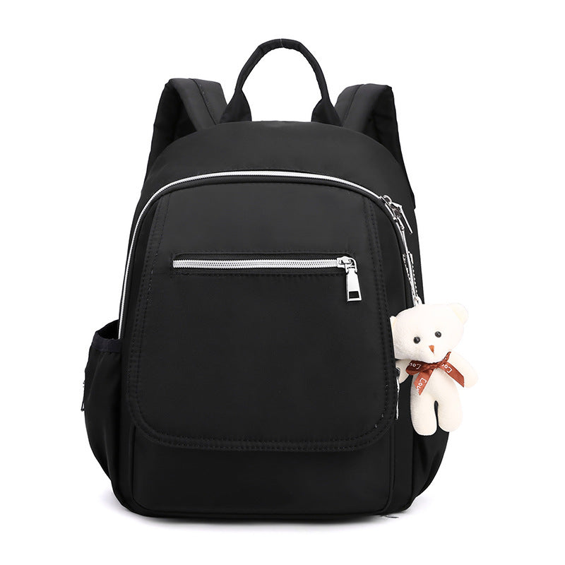 Spring new small size mommy bag fashionable multifunctional mother and baby bag for going out light and splash-proof mommy bag backpack for women