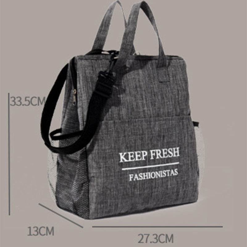 Cross-border mommy storage bag insulation bag mother and baby milk refrigeration bag handheld shoulder bag large capacity bottle storage bag