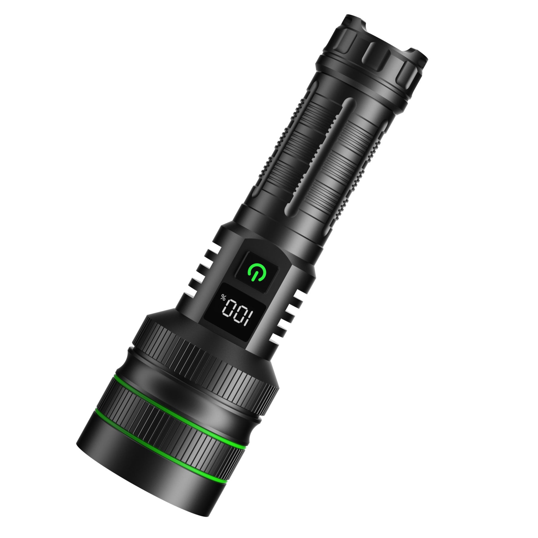 Cross-border hot product 60W white laser kilometer long-range rechargeable flashlight high-power multi-function zoom flashlight outdoor
