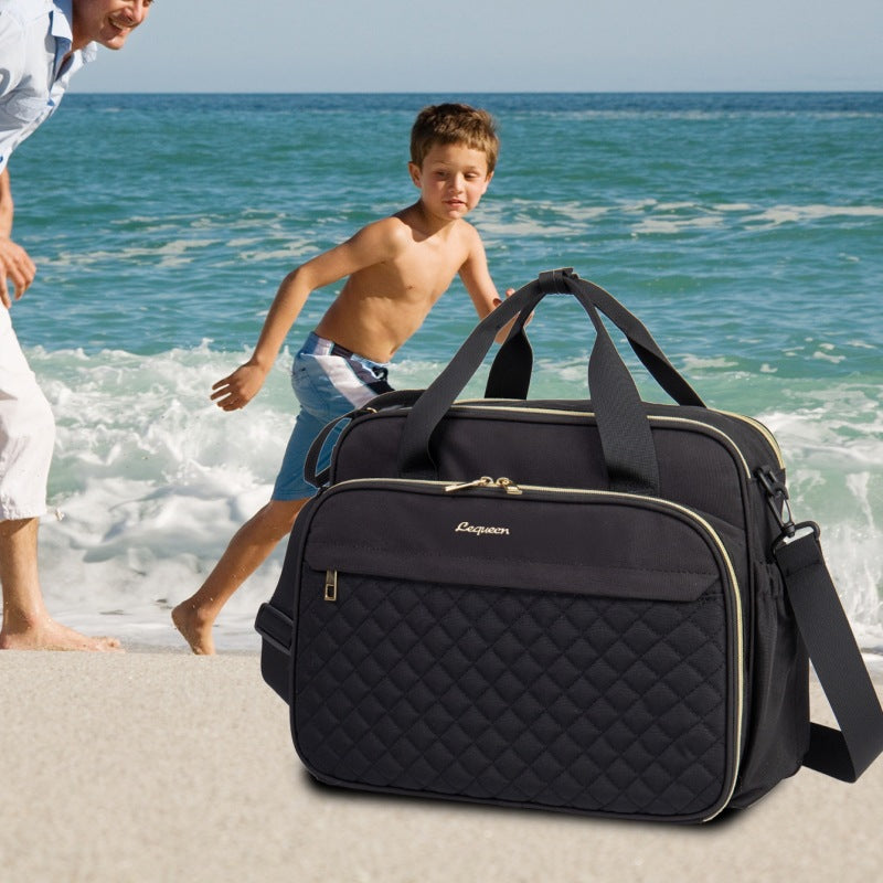 Large capacity mommy bag multifunctional handbag outing breastfeeding bag pregnant women waiting bag new diaper bag