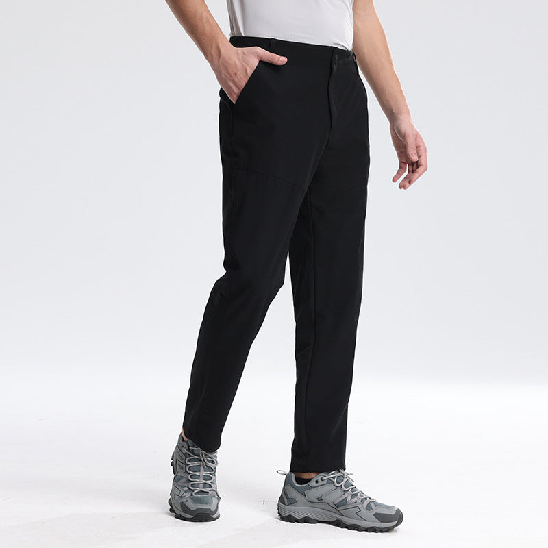 Spot Bird home same style flat replacement straight pants lightweight wear-resistant rock climbing hiking outdoor sports quick-drying assault pants men's