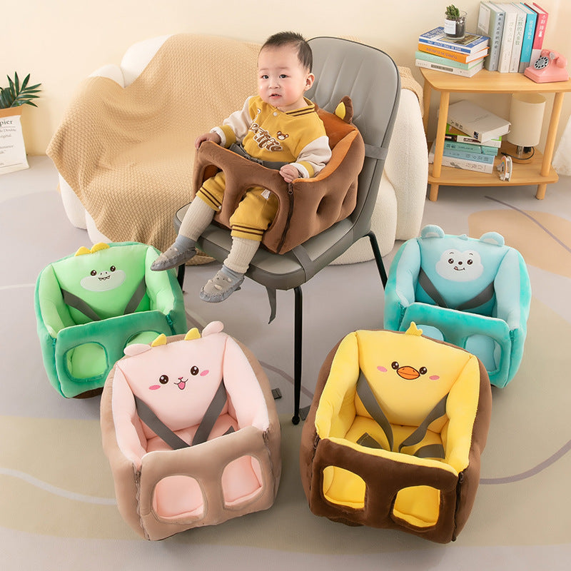 Cross-border baby learning to sit infant multifunctional dining chair anti-fall car safety stool seat children's sofa wholesale