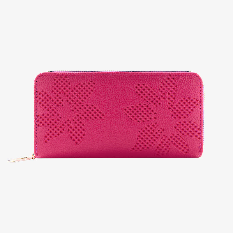 ladies wallet female high-end long clutch bag single zipper large capacity coin purse mobile phone bag horizontal version