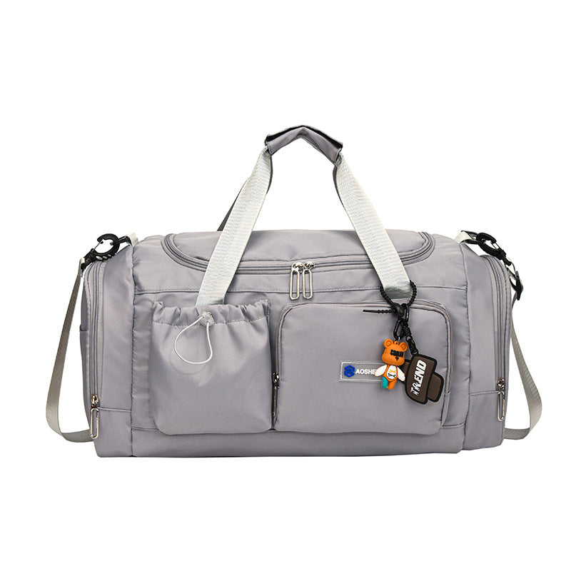 Travel bag women's bag fashionable one-shoulder crossbody handbag large capacity travel bag women can board the plane short-distance business trip luggage bag