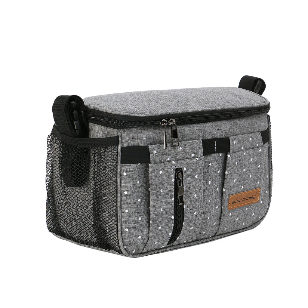 Cross-border baby stroller bag portable multifunctional mommy bag outing single shoulder backpack diaper bag storage bag