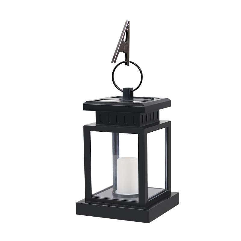 Cross-border outdoor solar garden light decorative atmosphere light solar light portable lamp hanging lamp dual-purpose garden light