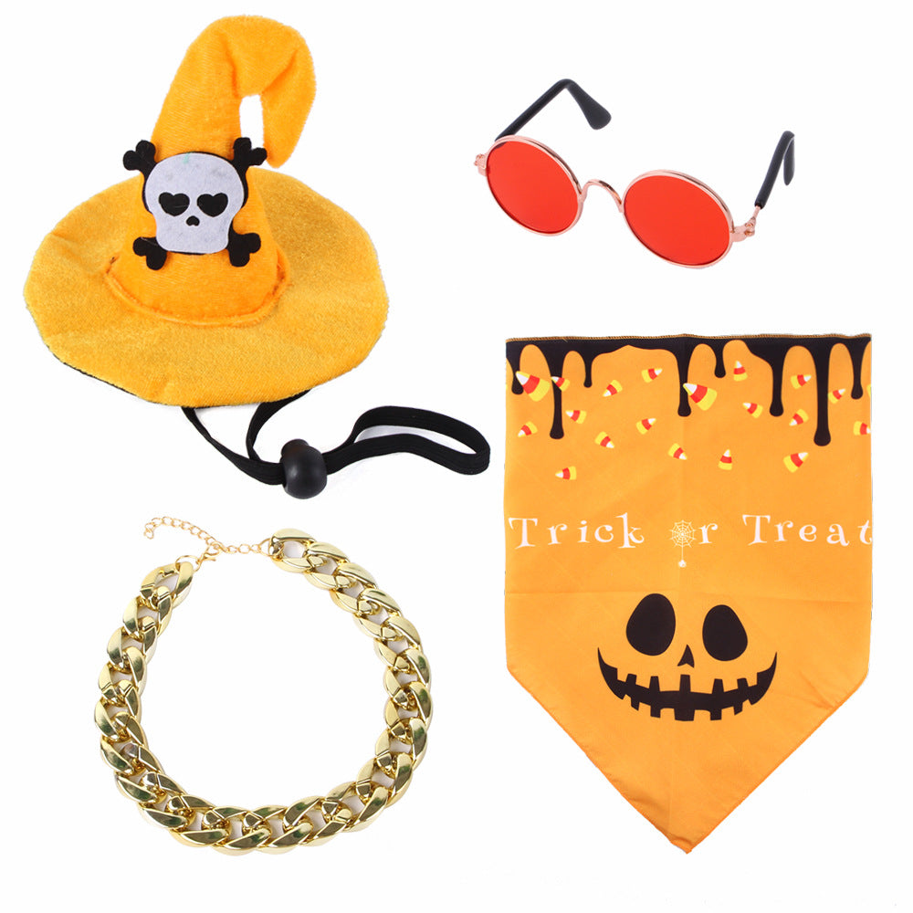 New Products Pet Dress Up Set Cat Halloween Transformation Costume Dog Halloween Set Supplies