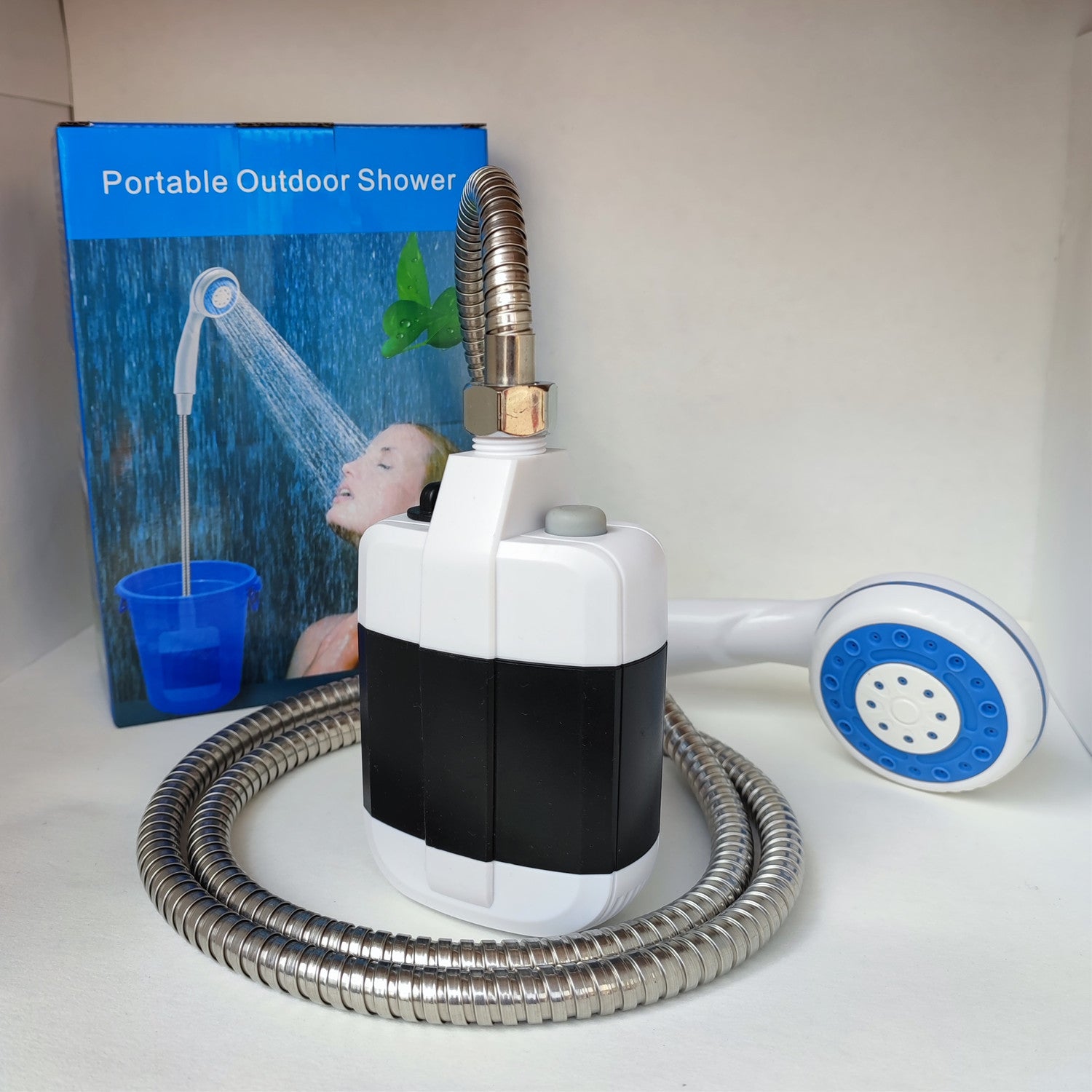 USB charging shower outdoor bathing artifact household electric shower dormitory rental rural portable simple