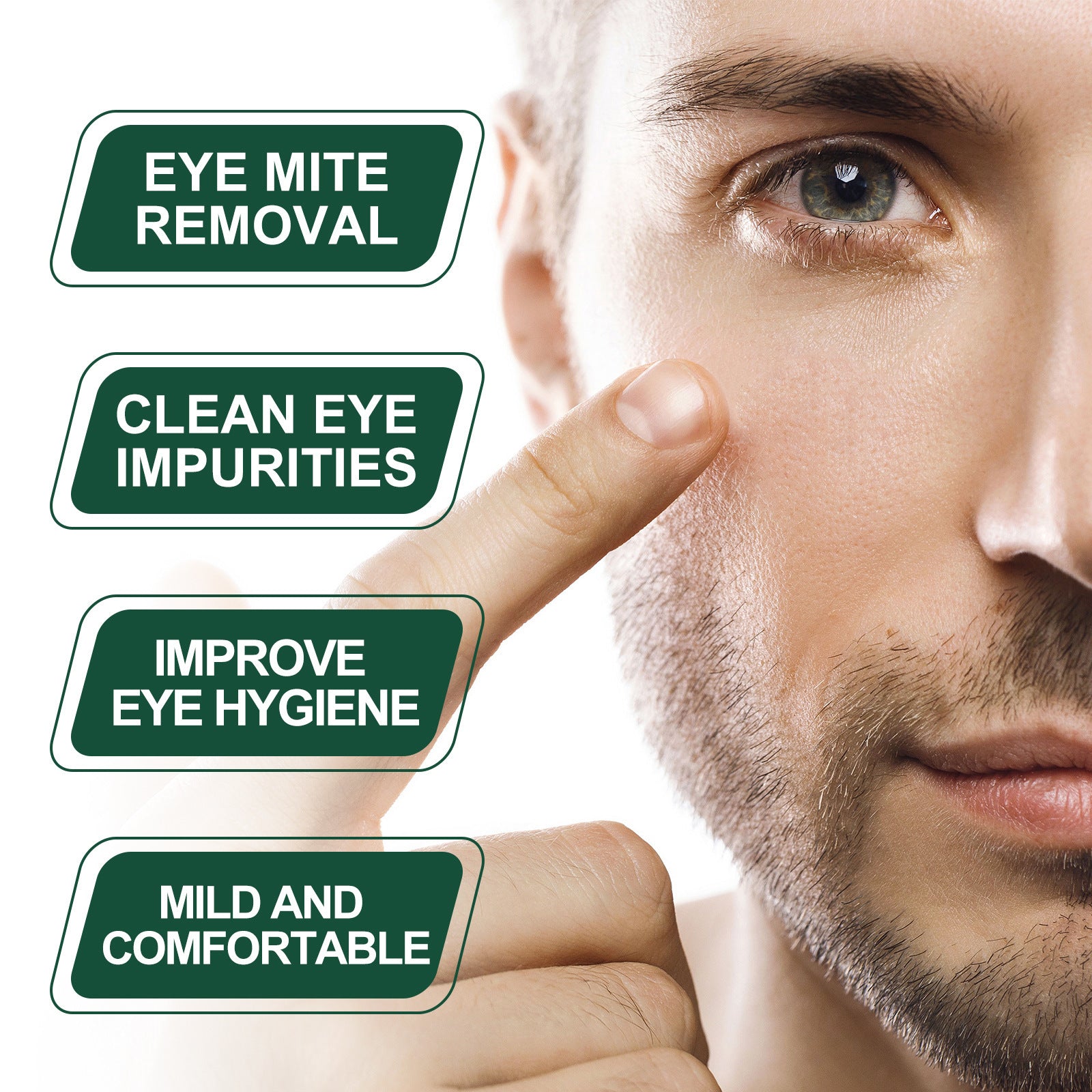 Ximonth eye mite removal wipes special wipes for eye area to wipe mite removal wet wipes eye care cotton pads