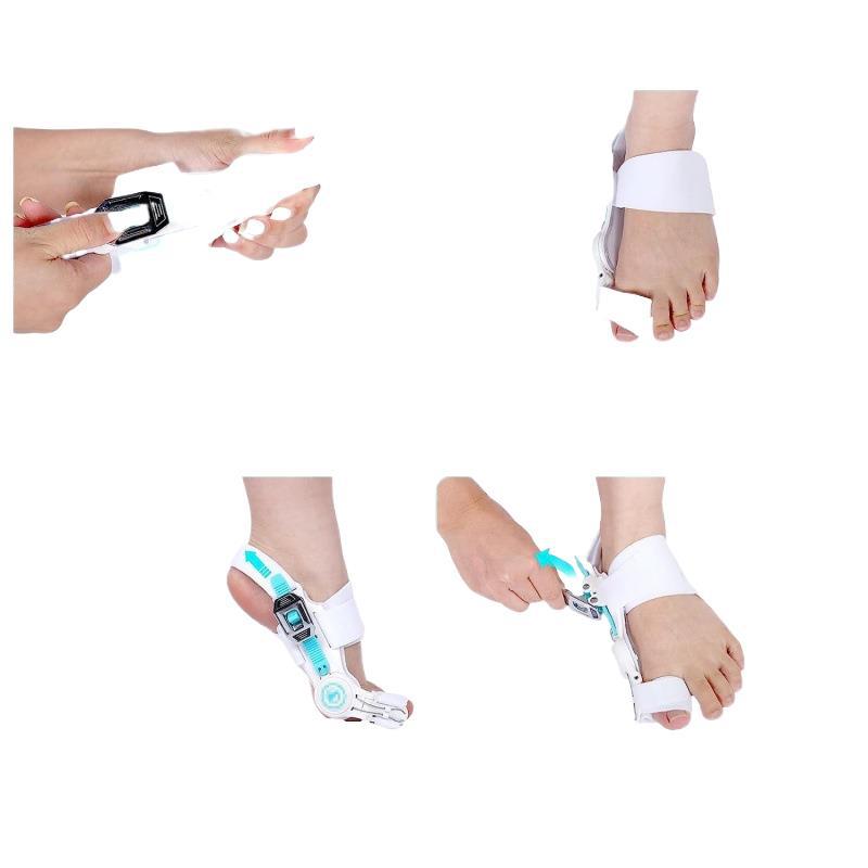 Enhanced version of the foot cover SEBS hallux valgus corrector female day and night with big toe cover male toe separator foot cover
