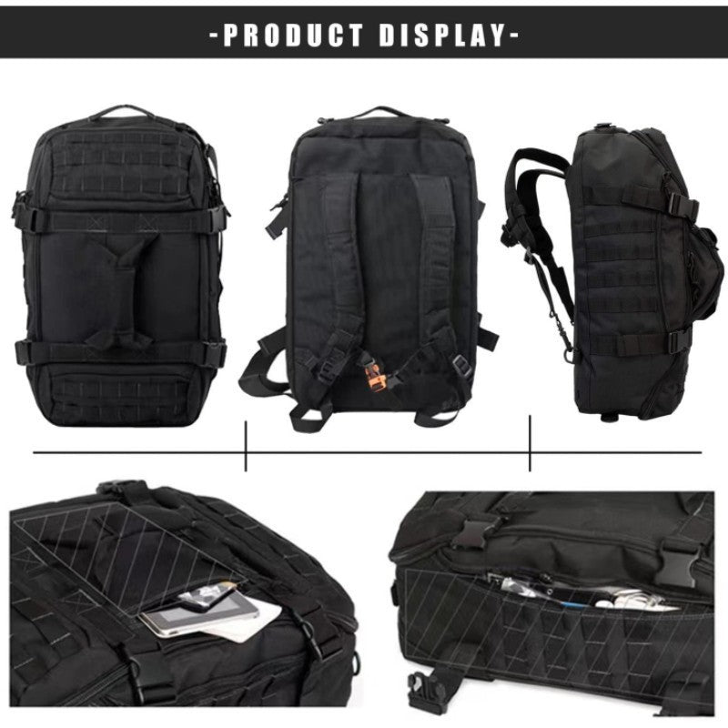 Spot new multifunctional outdoor bag camouflage travel sports off-road tactical backpack wear-resistant mountaineering bag