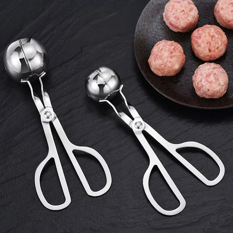 Food grade stainless steel meatball maker kitchen tool household meatball making tool meatball clip large