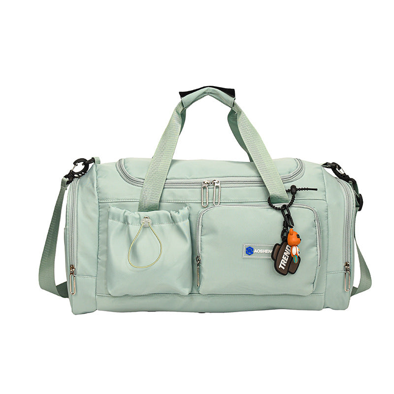 Travel bag women's bag fashionable one-shoulder crossbody handbag large capacity travel bag women can board the plane short-distance business trip luggage bag