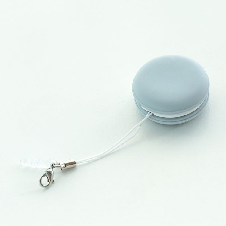 Macaron mobile phone screen wipe clean glasses wipe camera lens wipe deerskin cloth cleaning tool pendant