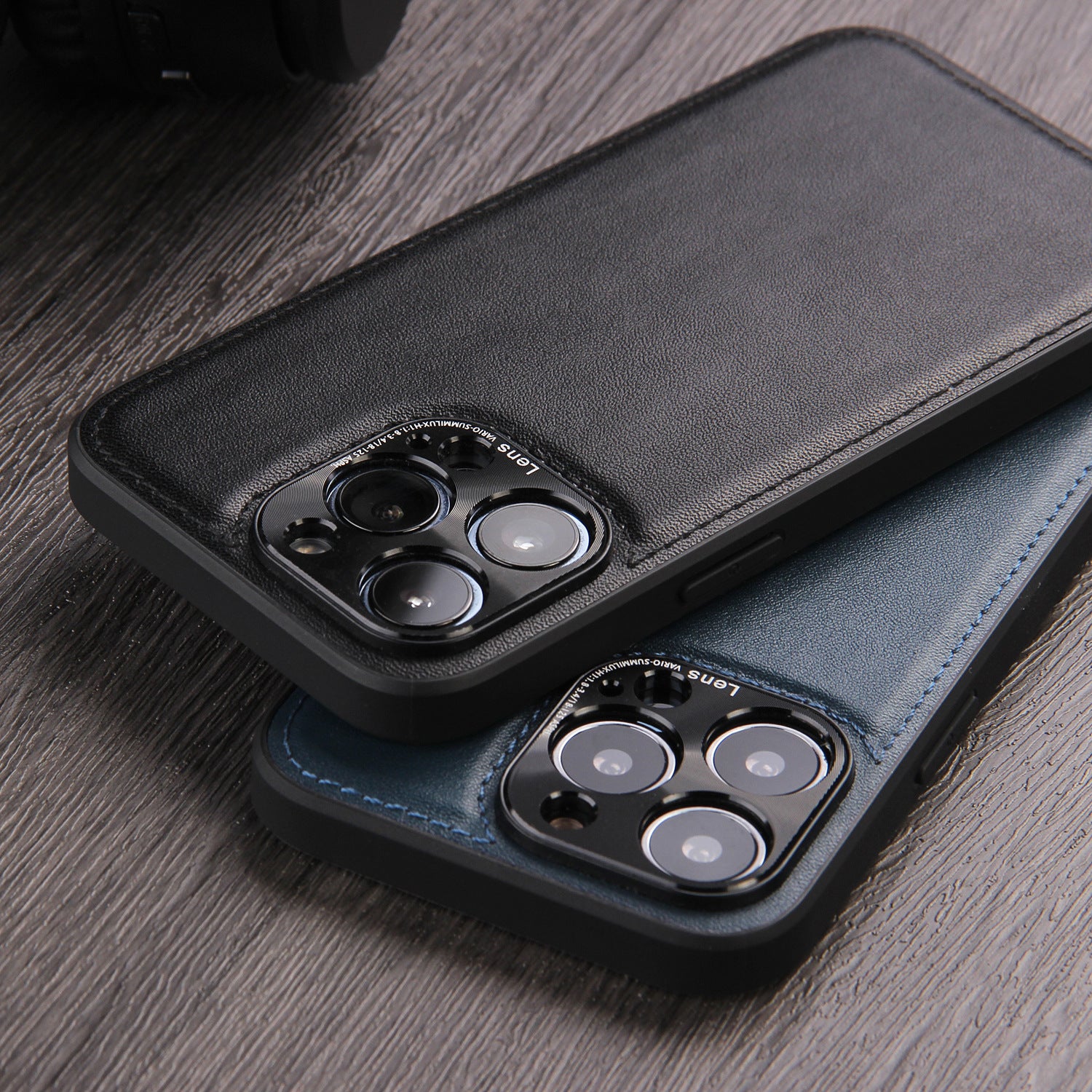 Suitable for metal camera Apple 13promax car line mobile phone case iphone12 business anti-fall protective cover