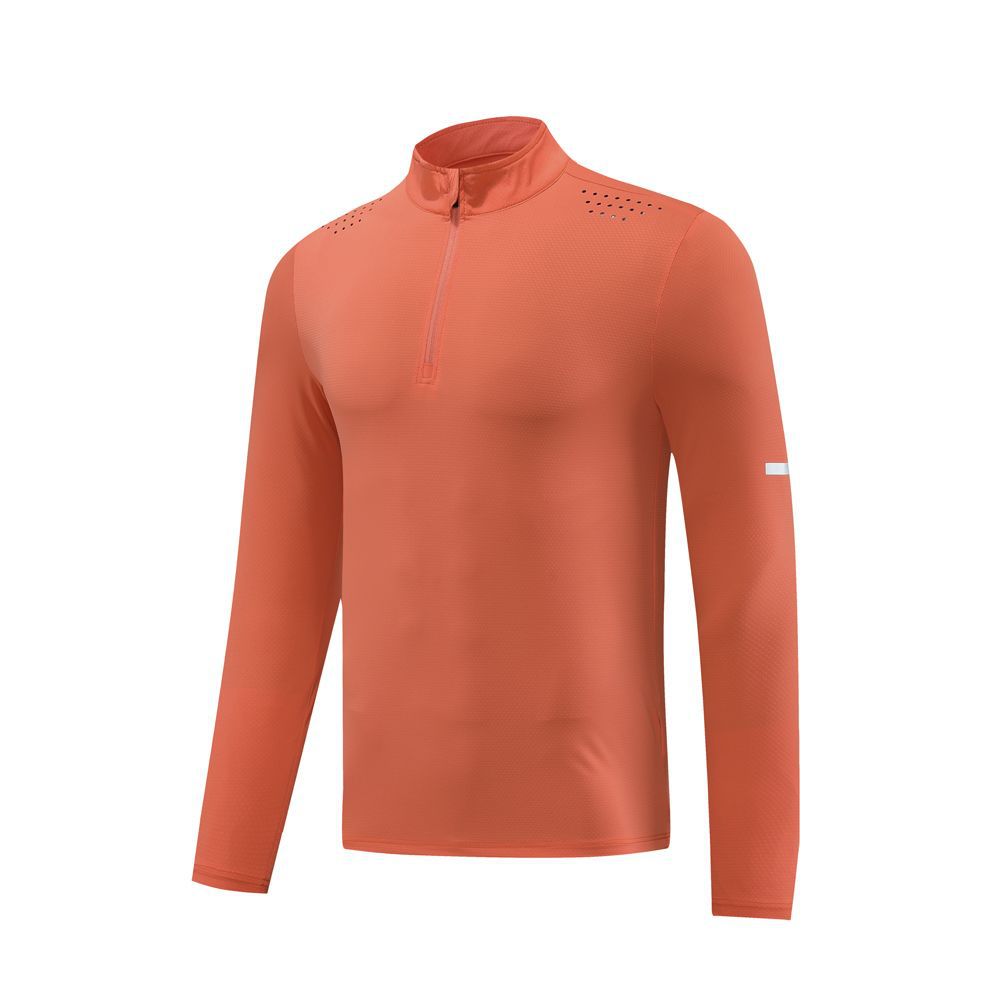 Autumn and winter fitness tops basketball training running quick-drying clothes leisure outdoor elastic quick-drying sports T-shirt long sleeve men