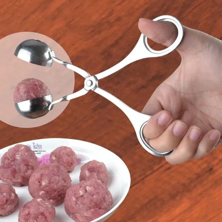 Food grade stainless steel meatball maker kitchen tool household meatball making tool meatball clip large