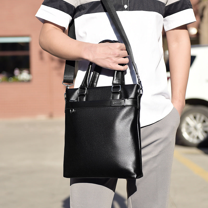 New Kangaroo men's bag briefcase men's handbag business bag briefcase cross-border supply