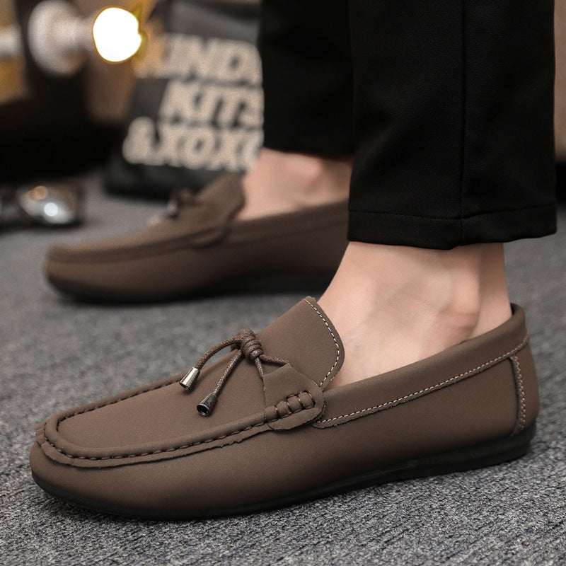 Spring and summer casual shoes, slip-on shoes, loafers, Korean style trendy men's shoes, versatile slip-on shoes for men's foreign trade