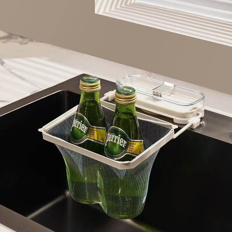 Suction cup kitchen sink filter holder household leftovers meal kitchen disposable drain rack kitchen drain rack