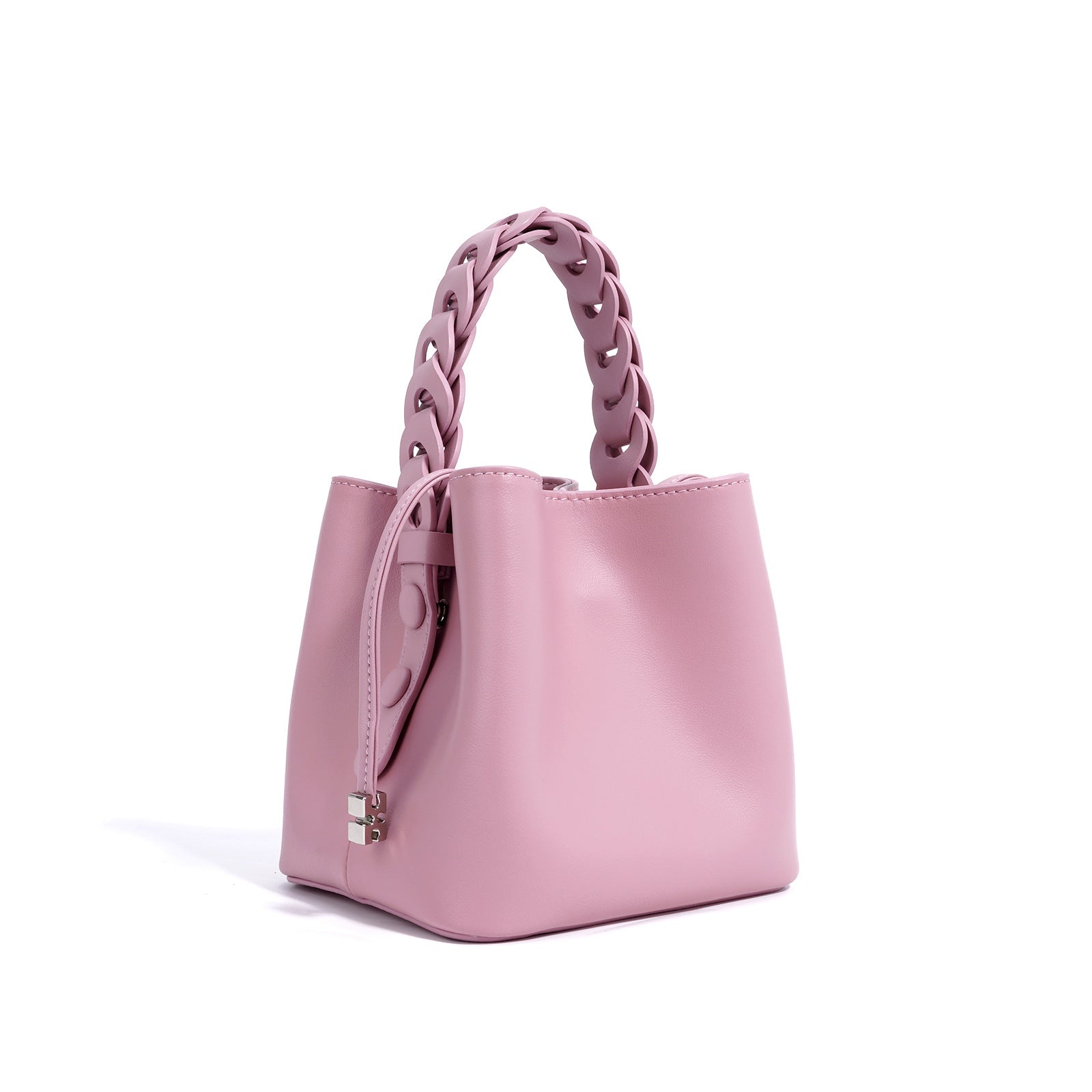 Handmade bucket bag woven handbag women 2025 new fashion high-quality vegetable basket bag mini crossbody bag small bag