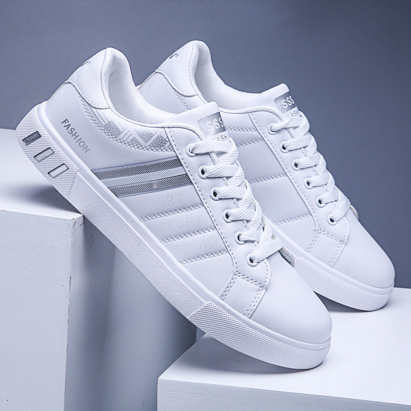Spring New Casual Shoes Extra Large Men's Sneakers Trendy Breathable White Shoes Men's Sports Shoes Low Top