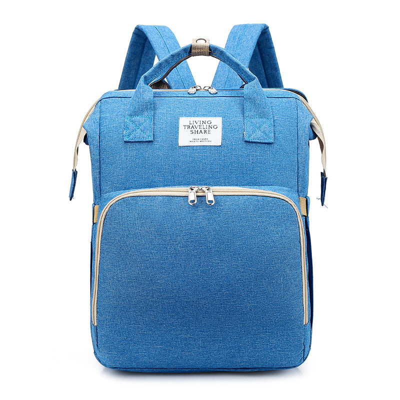 Mommy bag factory direct sales new mother and baby bag multifunctional diaper bag mommy bag cross-border diaper pad insulation bag shoulder