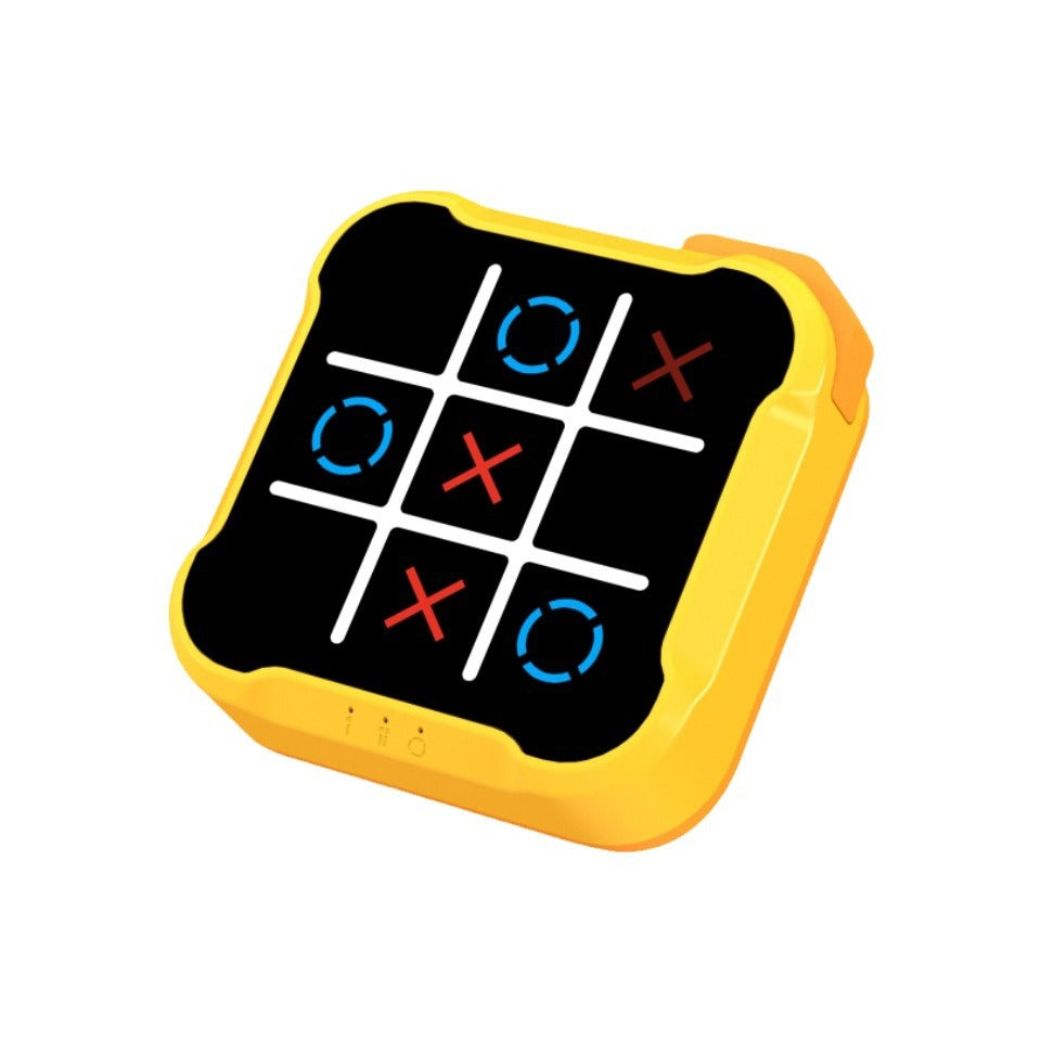 Educational Tic-Tac-toe, Three-Character Chess, Rice-Character Chess, Children's Toy, Parent-Child Interactive Family Board Game, All-in-One Portable Desktop