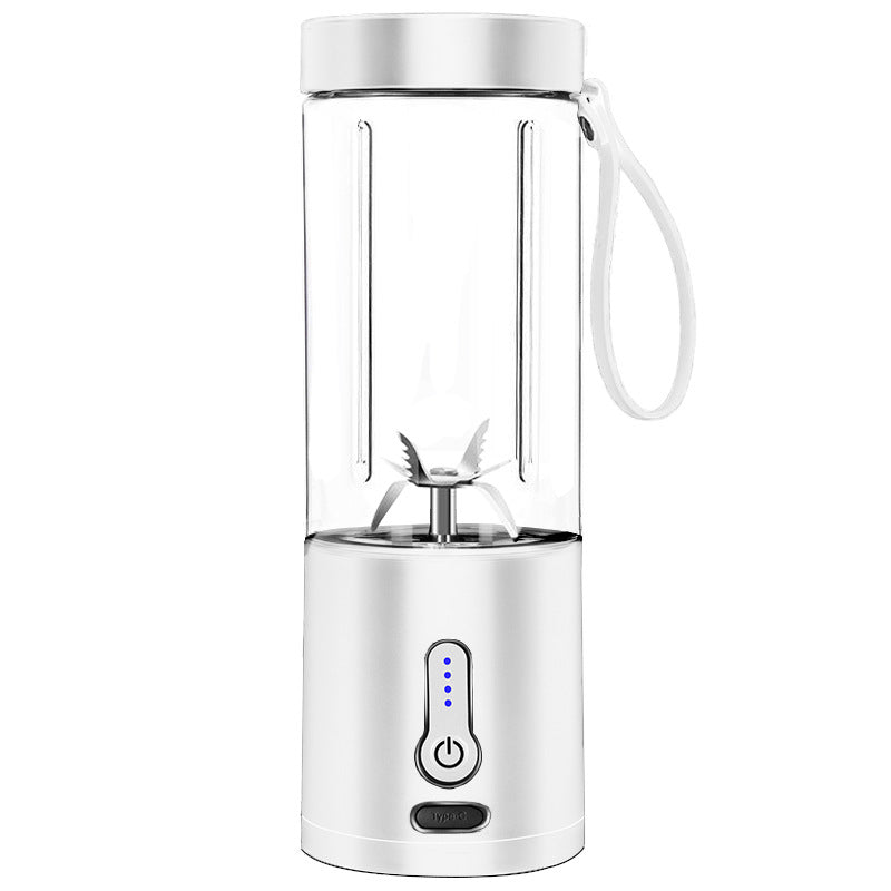 New Juicer Cup Hand Crank Juicer Fruit Food Processor Portable Juicer Electric Blender