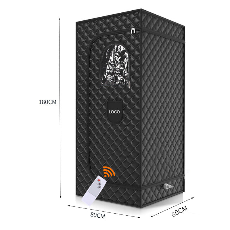 North America hot-selling sweat steam box cross-border home full body sauna box foldable portable sweat steam room
