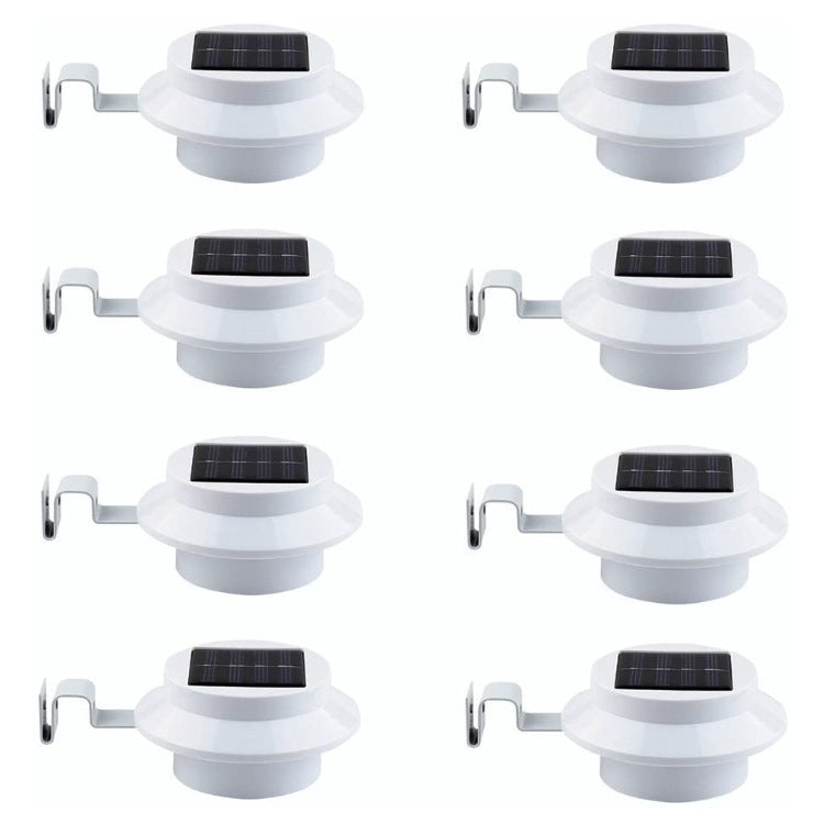 Cross-border guardrail LED solar light gutter light outdoor rainproof wall light fence light solar railing eaves light