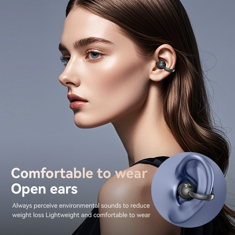 M100 cross-border touch screen with screen ear clip Bluetooth headset with good sound quality and large battery wireless headset wholesale