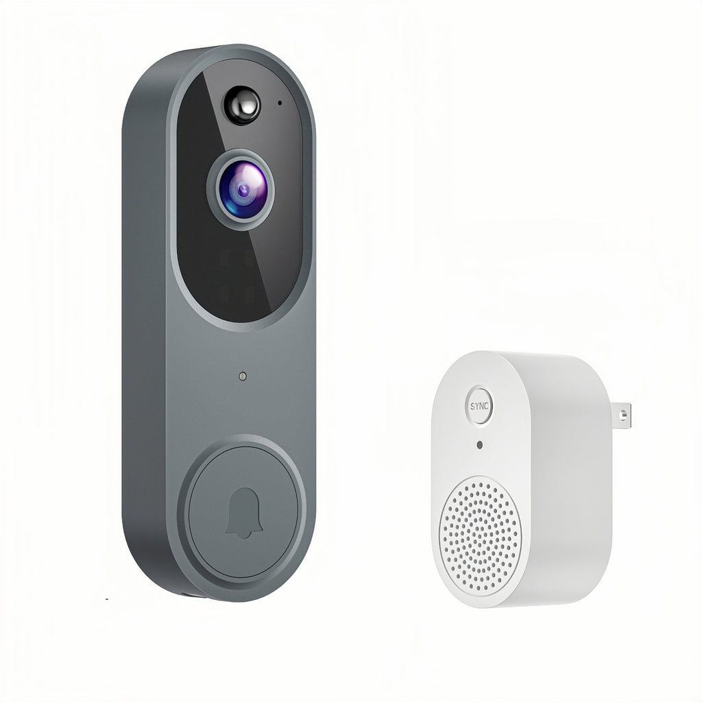Cross-border smart video doorbell, wireless remote video intercom, human detection, HD night vision, smart home monitoring