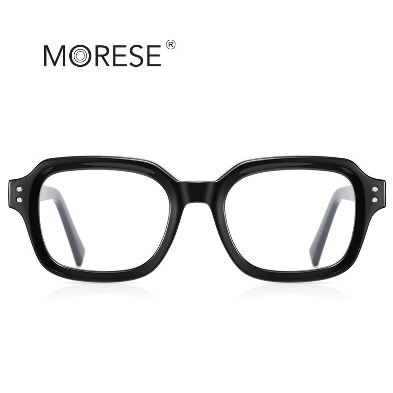 New men's anti-blue light glasses 2190 square frame TR90 retro British style optical frame spot European and American style frame