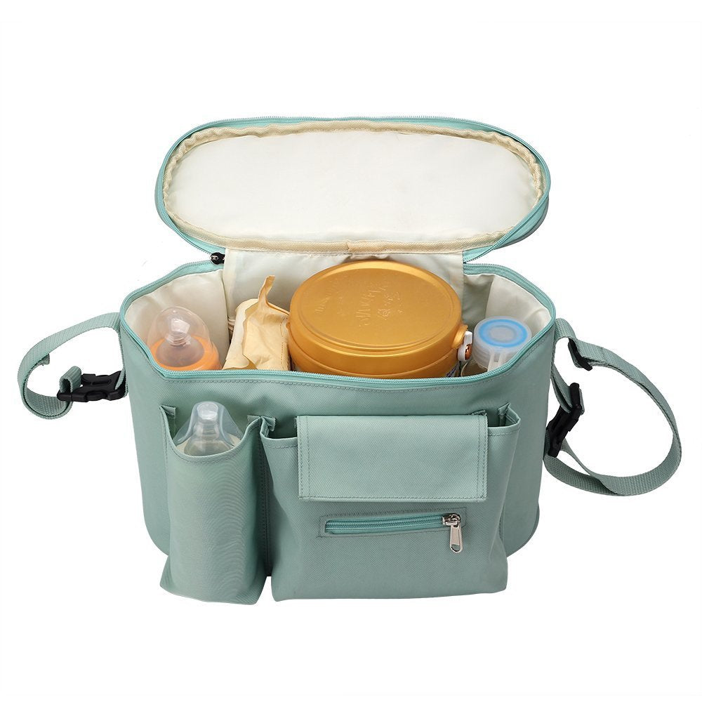 Mommy bag fashionable and lightweight baby stroller bag multifunctional stroller storage bag outdoor mother and baby bag wholesale