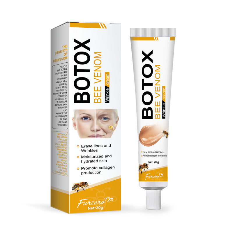 New cross-border product bee venom anti-wrinkle cream gently hydrates and moisturizes, brightens and whitens the skin, moisturizing and firming cream