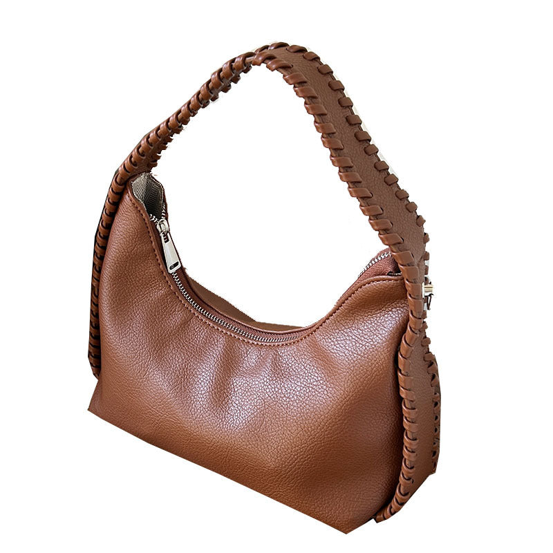 High-quality texture fashion crescent armpit bag women new style all-match simple trend portable shoulder messenger bag