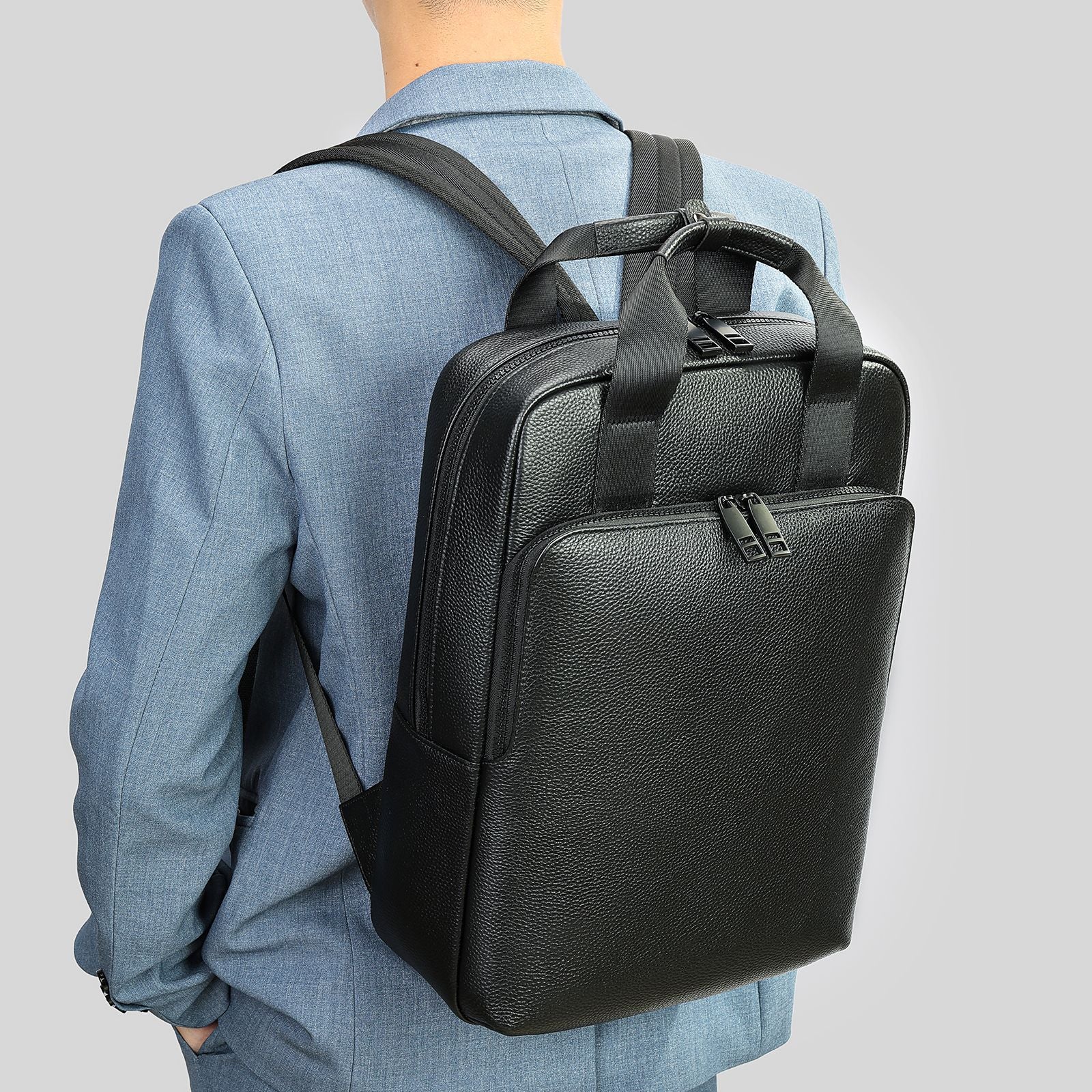 Marant genuine leather men's backpack cowhide backpack men's bag high-end business computer backpack collection men