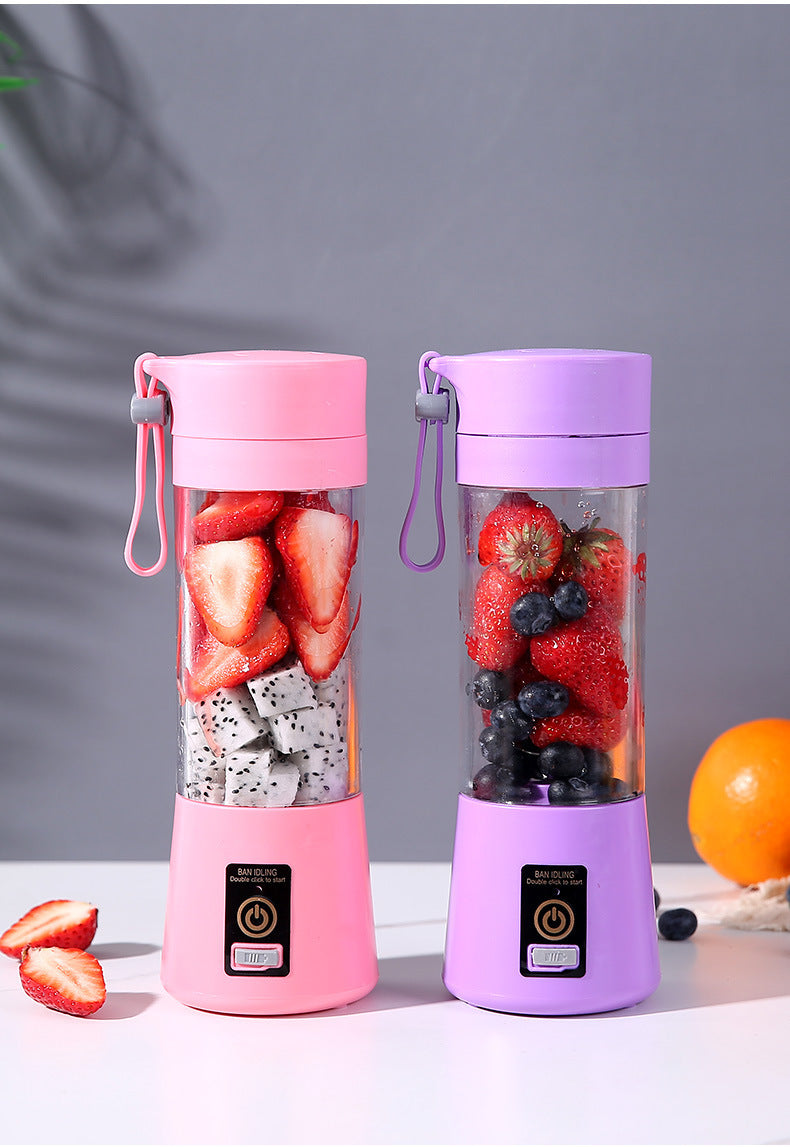 Portable juicer cup electric mini portable small cyclone juicer cup rechargeable juicer cup mini version fruit juicer