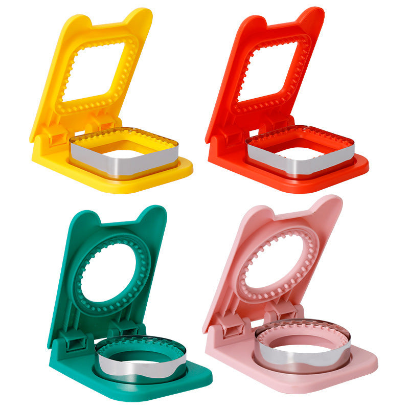 Stainless steel bread cutter household baking tool DIY sandwich cutter sandwich bread cutter embossed toast cutter mold