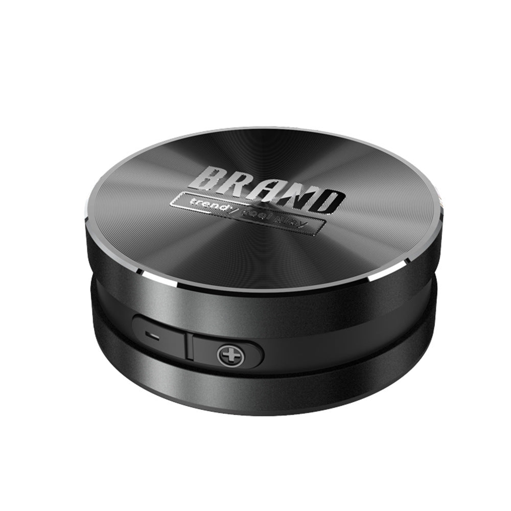 Cross-border metal waterproof bone conduction Bluetooth speaker portable magnetic small resonance mini speaker creative gift