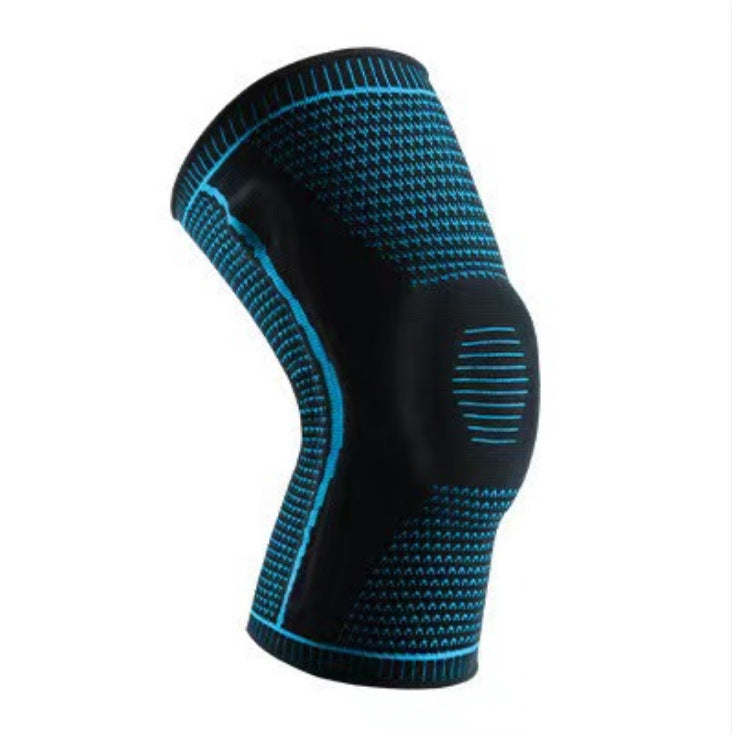 Knee pads for men and women nylon sports silicone knee joint protective cover basketball men's knee professional fitness running protective gear