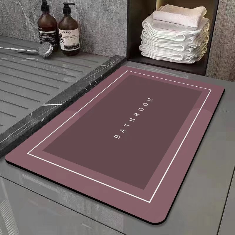 Entrance door floor mats, bathroom non-slip carpets, household bathroom absorbent mats, bedroom entrance floor mats wholesale