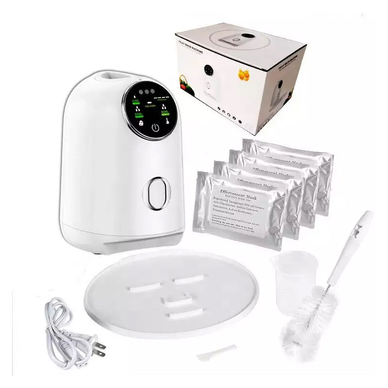Cross-border spot hot-selling household convenient fully automatic beauty instrument factory homemade fruit and vegetable mask machine one piece drop shipping