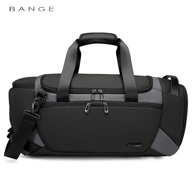 Bange new men's travel leisure fitness bag multi-function outdoor crossbody bag dry and wet separation handbag