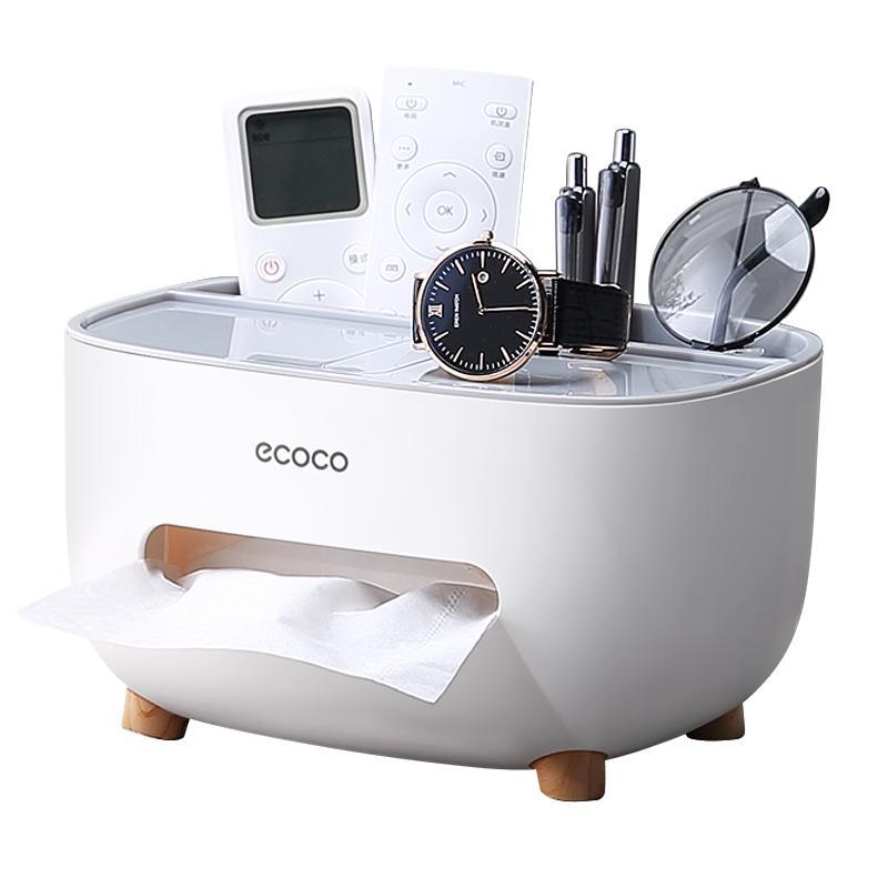 Paper box home living room office coffee table creative Nordic light luxury multi-function remote control desktop storage tissue box