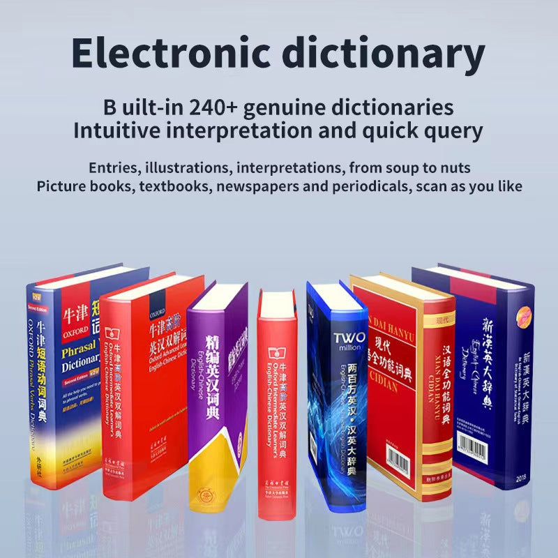 International version scanning translation pen Chinese, English, German, French, Japanese, Korean, Cantonese, Traditional Chinese multi-language camera accurate offline translation